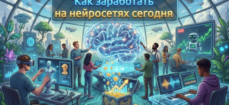 Как зарабатывать на нейросетях уже сегодня