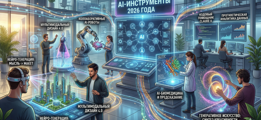 Лучшие AI-инструменты 2026 года