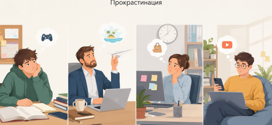 Прокрастинация не лень