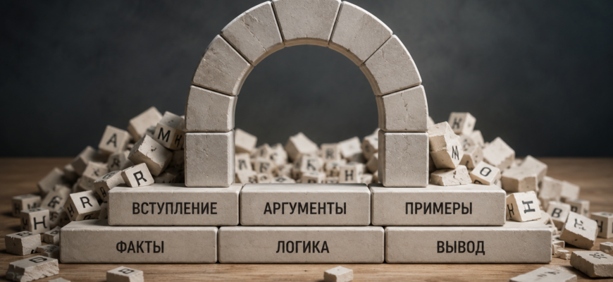 Структура текста важнее красивых слов