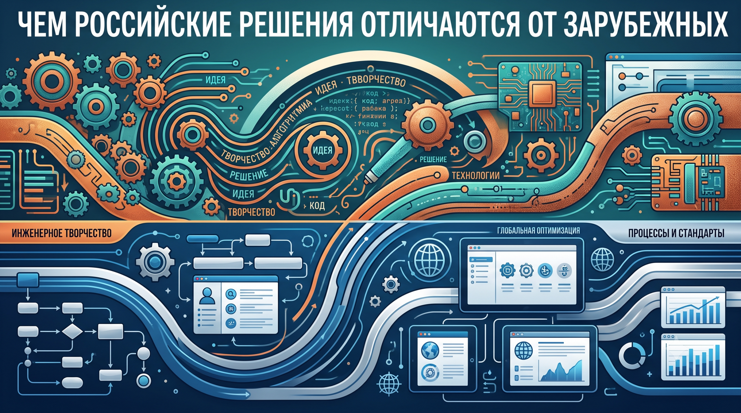 Чем российские решения отличаются от зарубежных