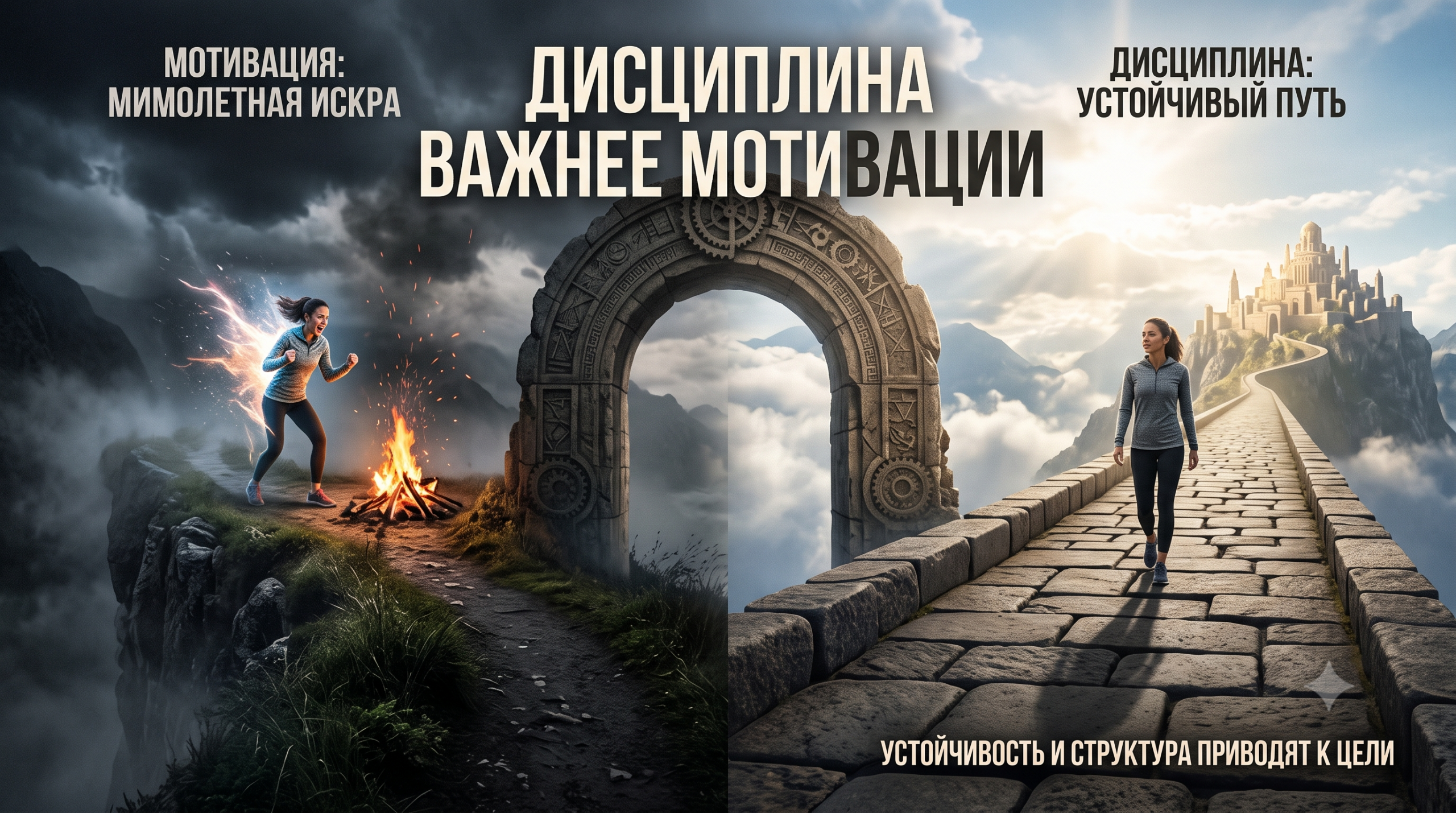 дисциплина важнее мотивации