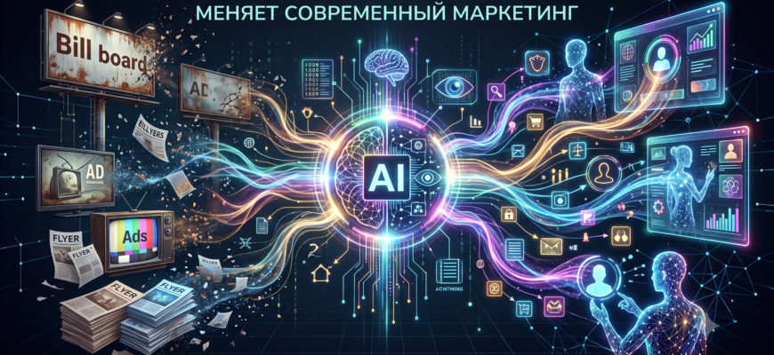 искусственный интеллект меняет современный маркетинг