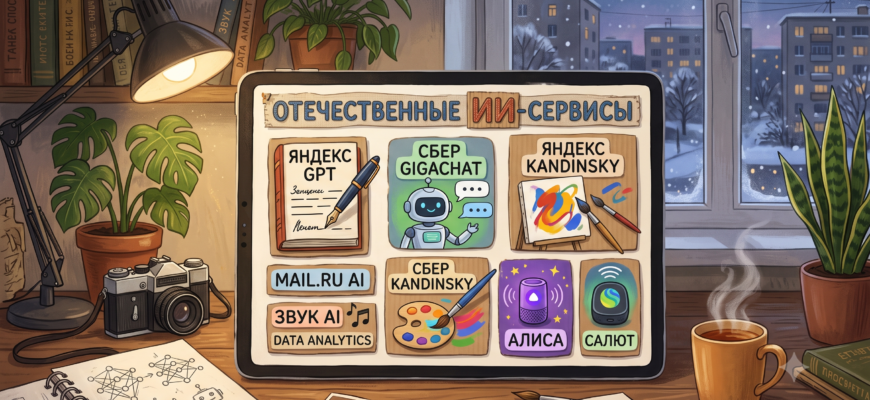 отечественные AI-сервисы заслуживают внимания