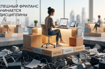 успешный фриланс начинается с дисциплины