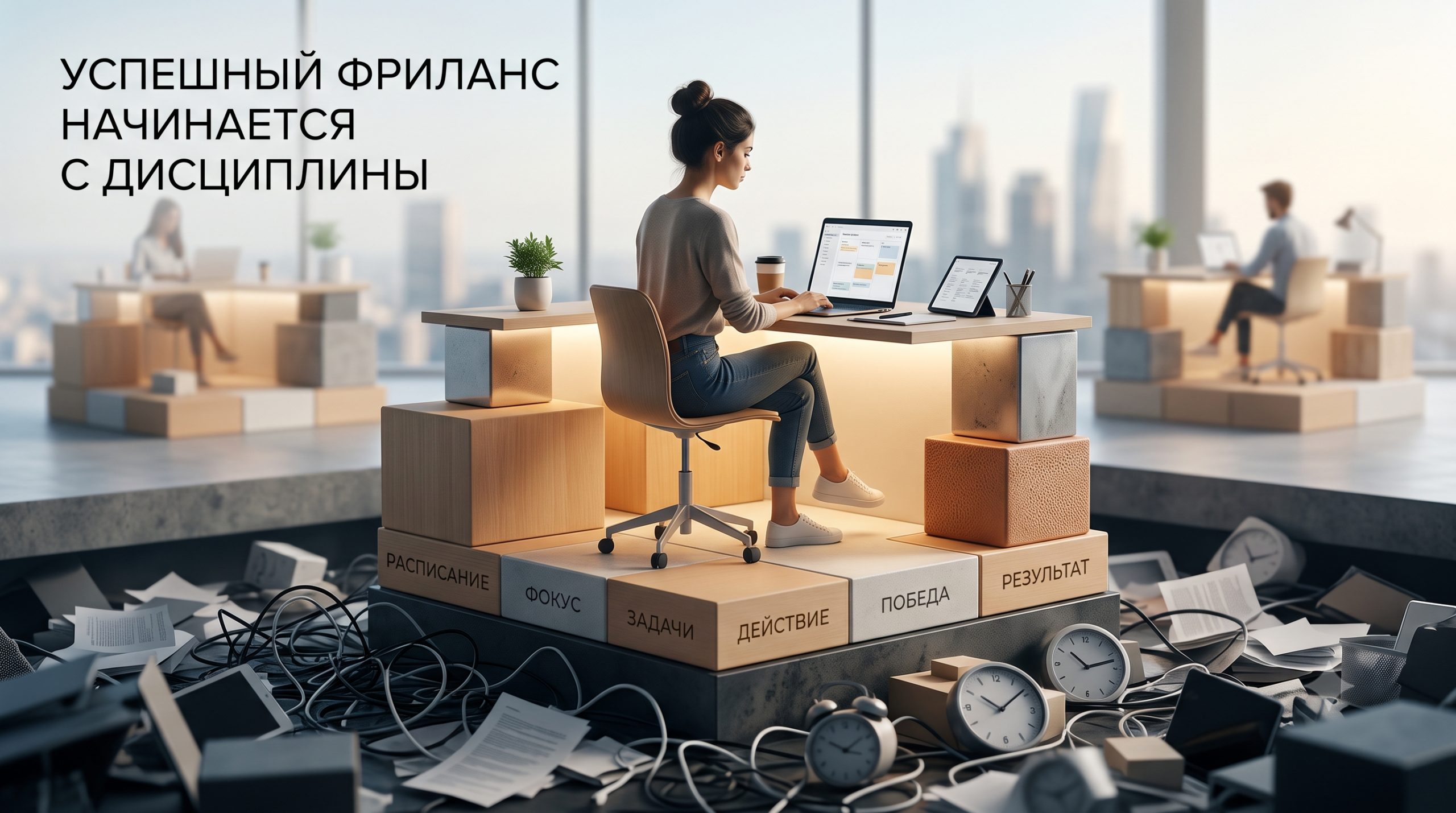 успешный фриланс начинается с дисциплины