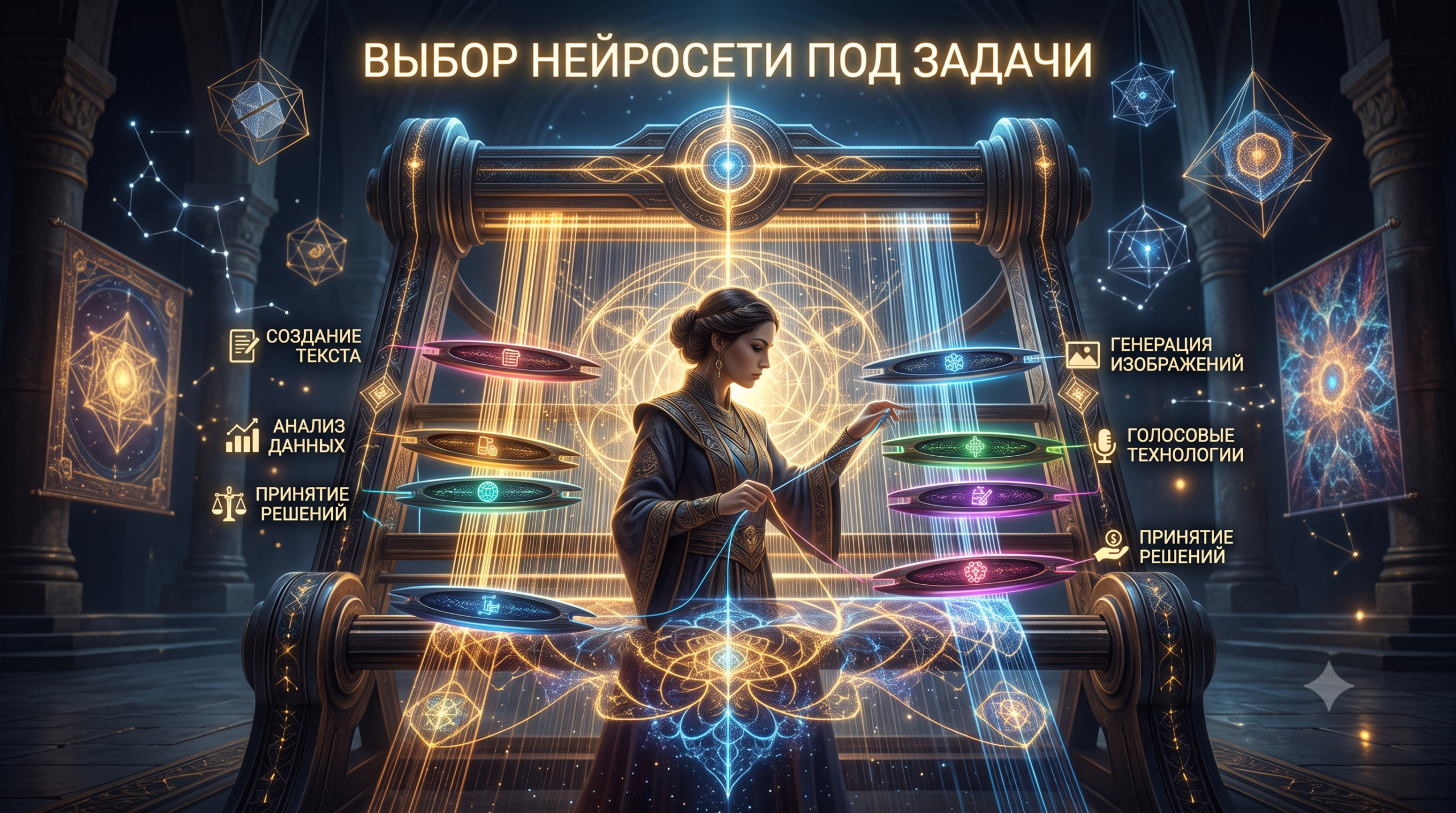выбрать подходящую нейросеть для своих задач
