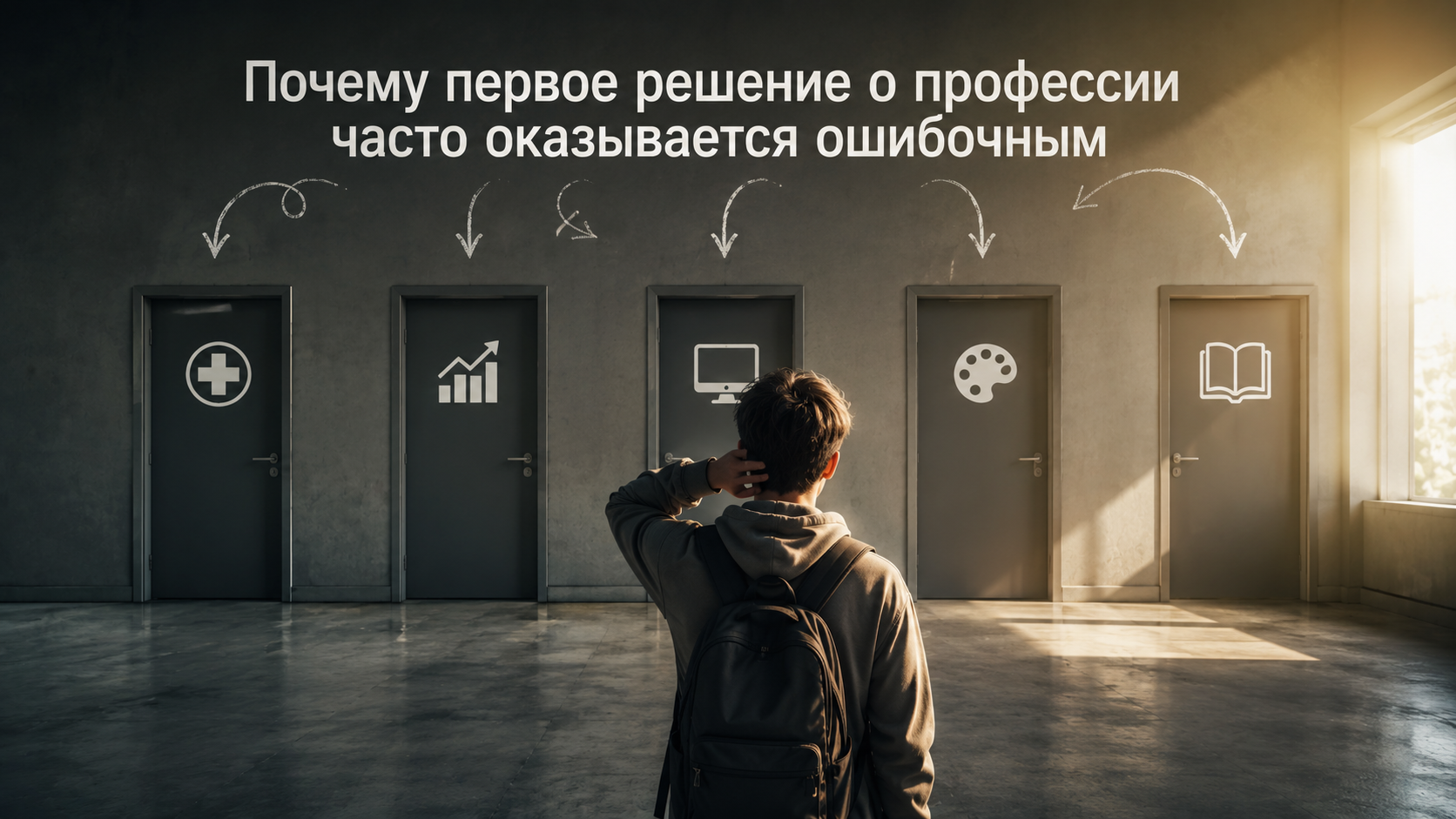 первое решение о профессии