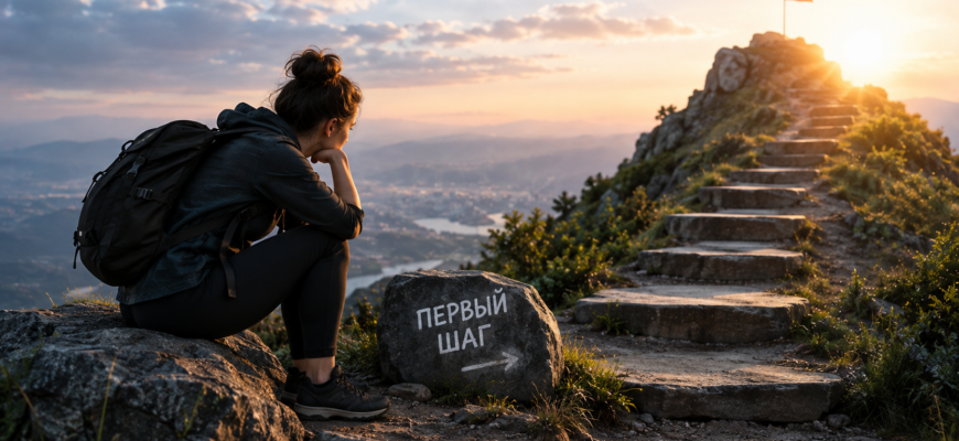 Почему первый шаг кажется самым тяжелым