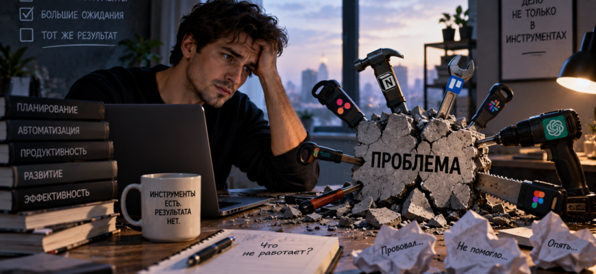 Когда рабочий инструмент не решает проблему